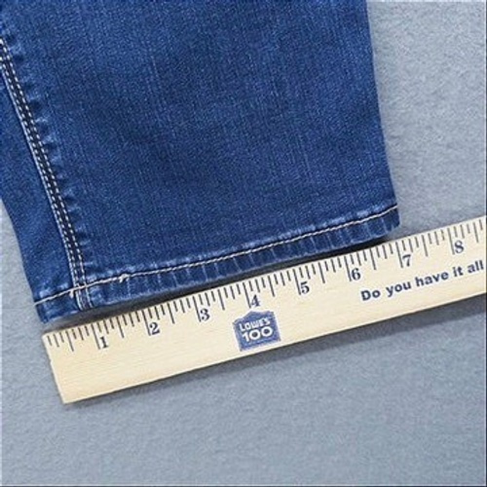 Chicos So Lifting Crop Jeans Women Size 2 Blue Stretch Slimming Denim Pants - Picture 14 of 15